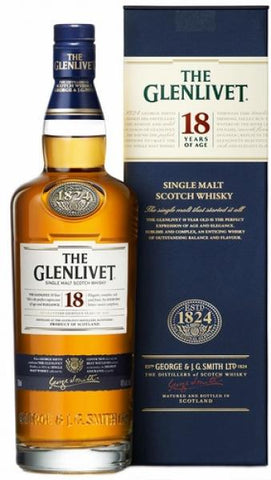 THE GLENLIVET 18YR 750ML