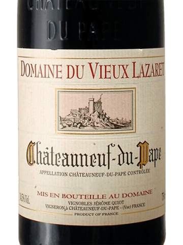 DOMAINE DU VIEUX LAZARET CHATEANEAUF DU PAPE 2018 750ML