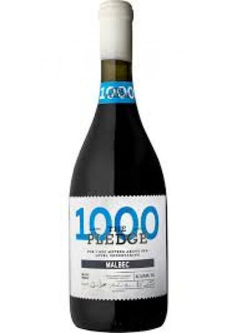1000 THE PLEDGE MALBEC 750ML