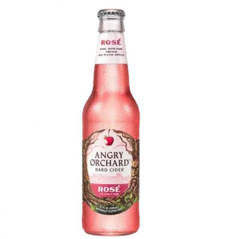 ANGRY ORCHARD HARD CIDER ROSE 355ML