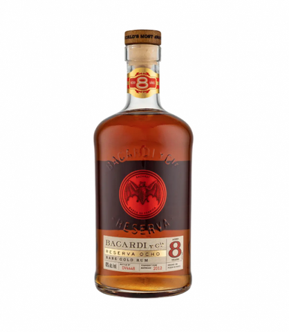 BACARDI GOLD 8 YEAR RESERVE 750ML