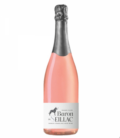 BARON DE SEILLAC FRENCH SPARKLING ROSE 750ML
