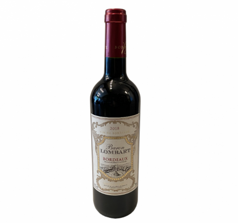 BARON LOMBART BORDEAUX 2018 750ML