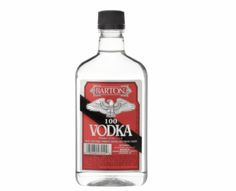 BARTON 100 PROOF VODKA 375ML