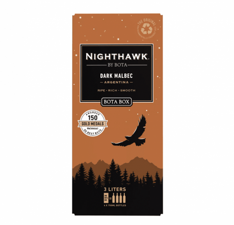 BOTA BOX NIGHTHAWK MALBEC 3L