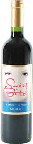 SWEET BITCH MERLOT 750ML