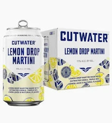 CUTWATER LEMON DROP MARTINI 4-PACK
