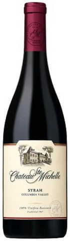 CHATEAU STE MICHELLE SHIRAZ 750ML