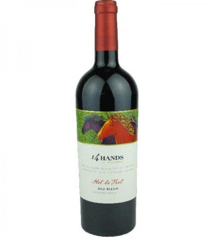 14 HANDS HOT TO TROT RED BLEND 750ML