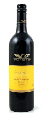 WOLF BLASS YELLOW LABEL MERLOT 750ML